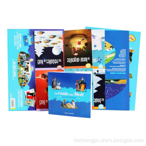 Paper Card Set Printing. Greeting Card Printing (OEM-MG008)